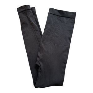 Spanx High Waisted Lamn Leggings Very Black 20133R Size M Gym Athleisure